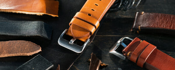 bracelet de montre en cuir