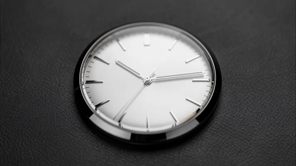 Cadran de montre GMT montrant l'aiguille 24 heures distincte